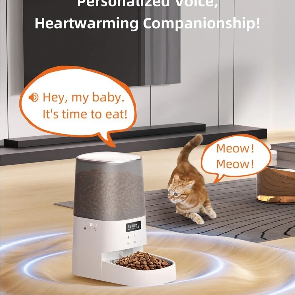 Such nice automatic cat feeder